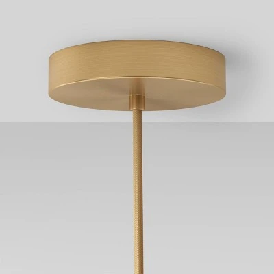 3-Arm Chandelier Brass (Includes Vintage Light Bulbs) - Threshold™ 3 3-Arm Chandelier Brass (Includes Vintage Light Bulbs) - Threshold™ - Image 3