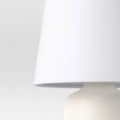 Linen Drum Lamp Shade White - Threshold™ -Threshold GUEST 06b71760 5c00 4822 8523 c78c05a00f0b