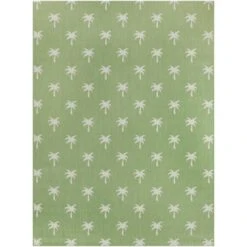 Palm Tree Outdoor Rug Green - Threshold™
