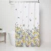 Floral Print Shower Curtain Gold Medal - Threshold™