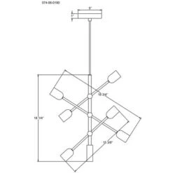 3-Arm Chandelier Brass (Includes Vintage Light Bulbs) - Threshold™ 7 3-Arm Chandelier Brass (Includes Vintage Light Bulbs) - Threshold™ -Threshold GUEST 0bde6637 1ee1 44a3 a54a 4cd8213f2c1f