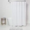 Macramé Fringe Shower Curtain Cream - Threshold™
