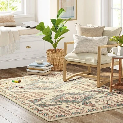 Albany Double Diamond Center Medallion Persian Style Rug - Threshold™ 1 Albany Double Diamond Center Medallion Persian Style Rug - Threshold™