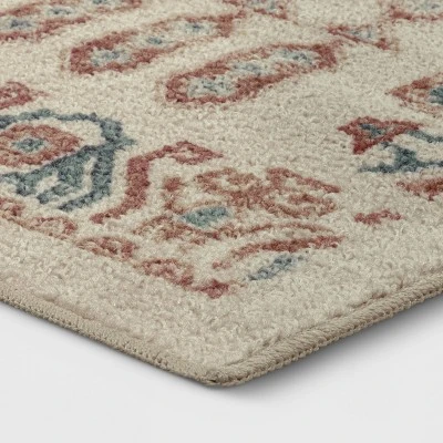 Albany Double Diamond Center Medallion Persian Style Rug - Threshold™ 2 Albany Double Diamond Center Medallion Persian Style Rug - Threshold™ - Image 2