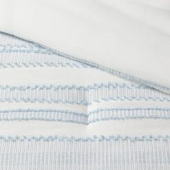 8pc Clipped Jacquard Stripe Comforter Bedding Set - Threshold™ -Threshold GUEST 1d2cc184 8e47 4029 b48a fa76b57b08ab