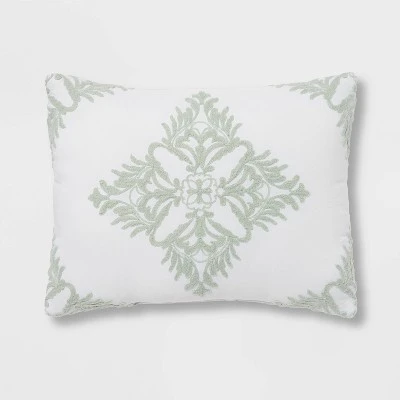 8pc Pinch Pleat Comforter Bedding Set - Threshold™ 7 8pc Pinch Pleat Comforter Bedding Set - Threshold™ - Image 7