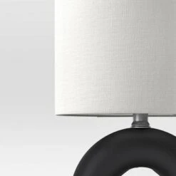 Abstract Ceramic Mini Table Lamp Black - Threshold™ 6 Abstract Ceramic Mini Table Lamp Black - Threshold™ -Threshold GUEST 1f415405 dfa4 4c69 82ab 8554bc7e184a