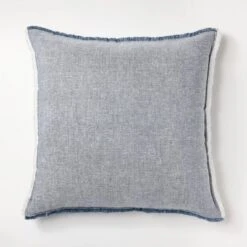Oversized Reversible Linen Square Throw Pillow With Frayed Edges - Threshold™ Designed With Studio McGee -Threshold GUEST 203bd06b aca7 4221 8c6f 8e72bb86ebc1