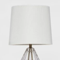 Acrylic Prism Accent Table Lamp Clear - Threshold™ -Threshold GUEST 2444dc91 a317 4b16 b7ce 5af4a6fd34bb