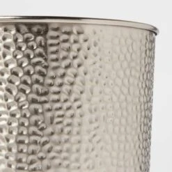 Solid Hammered Wastebasket - Threshold™ -Threshold GUEST 258be383 1127 4875 ac40 612e1f721ebd