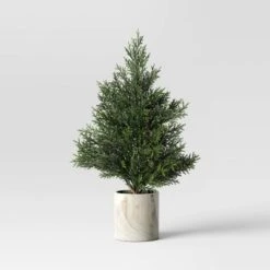 Artificial Plant Shimmer Pine Tree - Threshold™ 10 Artificial Plant Shimmer Pine Tree - Threshold™ -Threshold GUEST 26093034 971a 4781 98b8 f737fe45460c