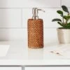Rattan Soap Pump Light Brown - Threshold™