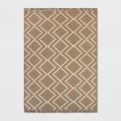 Check Diamonds Outdoor Rug Tan - Threshold™ -Threshold GUEST 2abd2c8e 928f 4aad a501 58a5ed86f643
