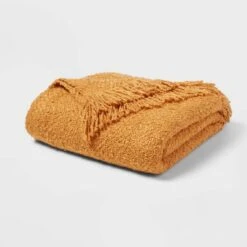 Fringed Boucle Bed Throw - Threshold™ -Threshold GUEST 2cad3840 a572 4c6e a1cb 78da7db8d70a