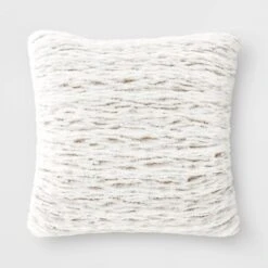 Tipped Snow Leopard Faux Fur Square Throw Pillow - Threshold™ 9 Tipped Snow Leopard Faux Fur Square Throw Pillow - Threshold™ -Threshold GUEST 2d6b054d 8586 4936 9957 35da08081dea