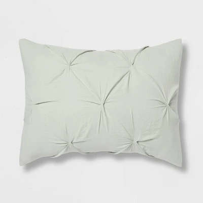 8pc Pinch Pleat Comforter Bedding Set - Threshold™ 5 8pc Pinch Pleat Comforter Bedding Set - Threshold™ - Image 5