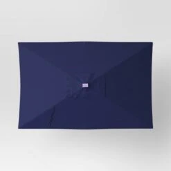 10'x6' Rectangular Solar Market Patio Umbrella - Black Pole - Threshold™ 11 10'x6' Rectangular Solar Market Patio Umbrella - Black Pole - Threshold™ -Threshold GUEST 31db9e17 287c 4007 8a15 61e63344f823