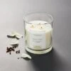 Clear Glass Masala Rose Candle White - Threshold™ Designed With Studio McGee