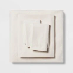 12pc Embroidered Fringe Stripe With Tassels Comforter & Sheet Bedding Set - Threshold™ -Threshold GUEST 372b3e35 0e44 4789 8258 965485792540