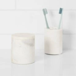 Marble Canister White - Threshold™
