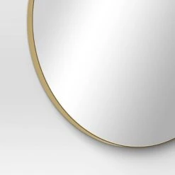 28" Round Infinity Circle Mirror Brass - Threshold™ -Threshold GUEST 3adcc55f 6110 4063 bb19 e3ef4946c99c