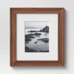 Wood Matted Wall Frame Midtone Woodgrain - Threshold™ 13 Wood Matted Wall Frame Midtone Woodgrain - Threshold™ -Threshold GUEST 3c4ae4f0 48a2 4343 a5c6 257401efa5e2