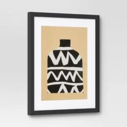 (Set Of 2) 16" X 20" Vase Set I And II Framed Decorative Wall Art Set With Mat - Threshold™ -Threshold GUEST 462d6ff0 2adc 482f 9e97 247bb11f077f