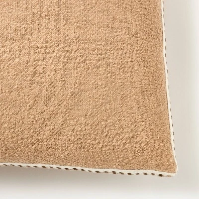 Oversized Woven Striped Square Throw Pillow - Threshold™ Designed With Studio McGee 2 Oversized Woven Striped Square Throw Pillow - Threshold™ Designed With Studio McGee - Image 2