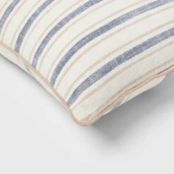 Woven Striped With Plaid Reverse Throw Pillow - Threshold™ -Threshold GUEST 4938b7b3 c259 4afa 9a6d 3d8d9bd31981