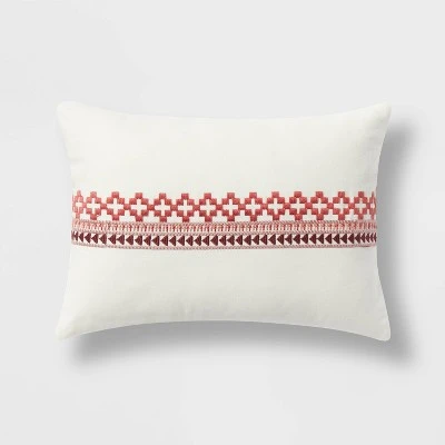 8pc Stripe Boho Comforter Set Mauve - Threshold™ 6 8pc Stripe Boho Comforter Set Mauve - Threshold™ - Image 6