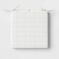 Woven Grid Outdoor Seat Cushion - Threshold™ -Threshold GUEST 4dcef9c9 7378 48c3 b5b4 89c49dd2eaa9
