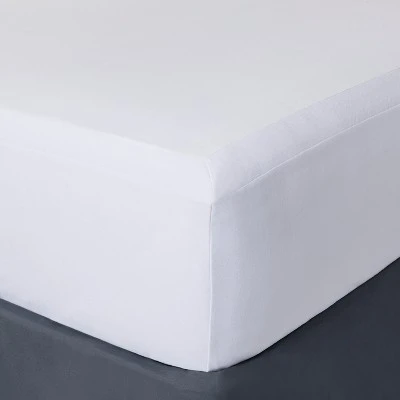 White Solid Box Spring Cover (Full) - Threshold™ 1 White Solid Box Spring Cover (Full) - Threshold™