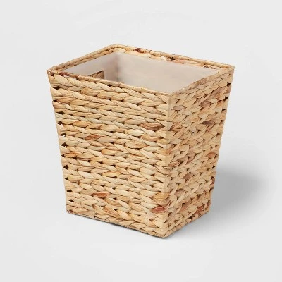 Light Weave Wastebasket Natural - Threshold™ 2 Light Weave Wastebasket Natural - Threshold™ - Image 2