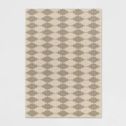 Step Diamonds Outdoor Rug Tan/Ivory - Threshold™ 9 Step Diamonds Outdoor Rug Tan/Ivory - Threshold™ -Threshold GUEST 56963546 a338 4b99 8053 4bd3ecbdd6a0
