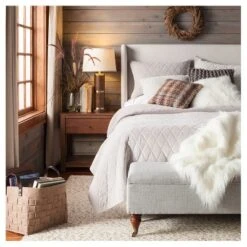 Textured Trim Lamp Shade Cream - Threshold 7 Textured Trim Lamp Shade Cream - Threshold -Threshold GUEST 58a54d05 d4cb 4b3c b95c 141625ff81a9