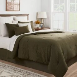 12pc Micro Texture Comforter & Sheet Bedding Set - Threshold™