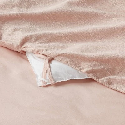 Simple Woven Stripe Duvet & Sham Set - Threshold™ 5 Simple Woven Stripe Duvet & Sham Set - Threshold™ - Image 5