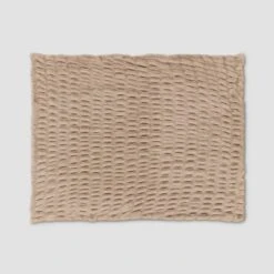 50"x60" Ruched Faux Rabbit Fur Throw Blanket - Threshold™