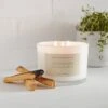 Wood Lidded Glass Wellness Intention Candle - Threshold™