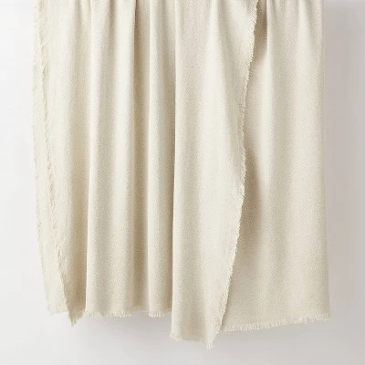 Full/Queen 100% Cotton Bed Blanket Light Beige - Threshold™ Designed With Studio McGee 2 Full/Queen 100% Cotton Bed Blanket Light Beige - Threshold™ Designed With Studio McGee - Image 2