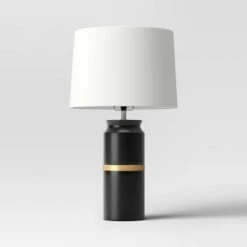 Ceramic And Wood Table Lamp (Includes LED Light Bulb) - Threshold™ -Threshold GUEST 6218f0fe 14d9 4a79 9103 2b8d4c77bdd9