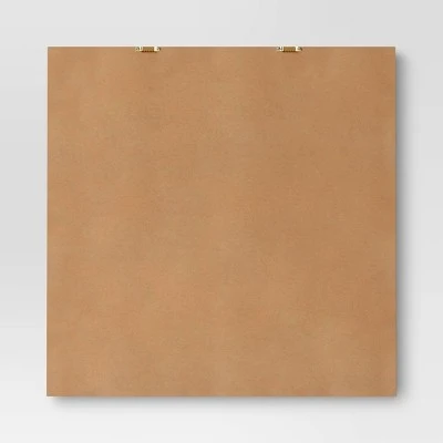 24" X 24" Watercolor Mountain Framed Canvas - Threshold™ 1 24" X 24" Watercolor Mountain Framed Canvas - Threshold™