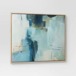 2pk 16" X 20" Abstract Pair Framed Wall Canvases - Threshold™ -Threshold GUEST 642c7982 0f90 49db 9ddc d57e10d5de8e