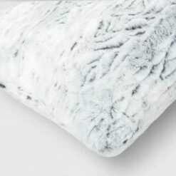 Tipped Snow Leopard Faux Fur Square Throw Pillow - Threshold™ 7 Tipped Snow Leopard Faux Fur Square Throw Pillow - Threshold™ -Threshold GUEST 668d17e8 01a5 40e8 86ab 0b7c616c19dd