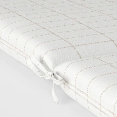 Woven Printed Outdoor Chaise Lounge Cushion - Threshold™ 3 Woven Printed Outdoor Chaise Lounge Cushion - Threshold™ - Image 3