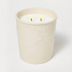 25oz Ceramic Bay & Winter Berry Candle Cream - Threshold™ Designed With Studio McGee -Threshold GUEST 6fb156d9 80b0 4141 8d95 8343e735e8b2