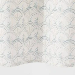 Block Print Scallop Shower Curtain Aqua Blue - Threshold™ -Threshold GUEST 778a054f a5b3 486b 8a5e 47632fd96cbf