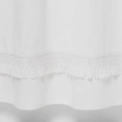 Macramé Fringe Shower Curtain Cream - Threshold™ -Threshold GUEST 792be925 18e4 4680 9b06 7e7fc8a48da8