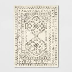 Distressed Persian Accent Rug Cream - Threshold™ 12 Distressed Persian Accent Rug Cream - Threshold™ -Threshold GUEST 7a88dcbc 8ae5 4835 ab6c 27654fa3e0c1