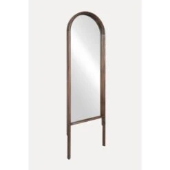 20" X 65" Wood Arched Floor Mirror Walnut - Threshold™ Designed With Studio McGee -Threshold GUEST 7bf0c2bf 19a4 45a8 ae4b e909836f8871